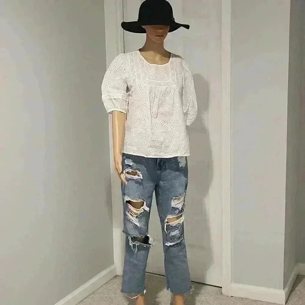Sanctuary white blouse 